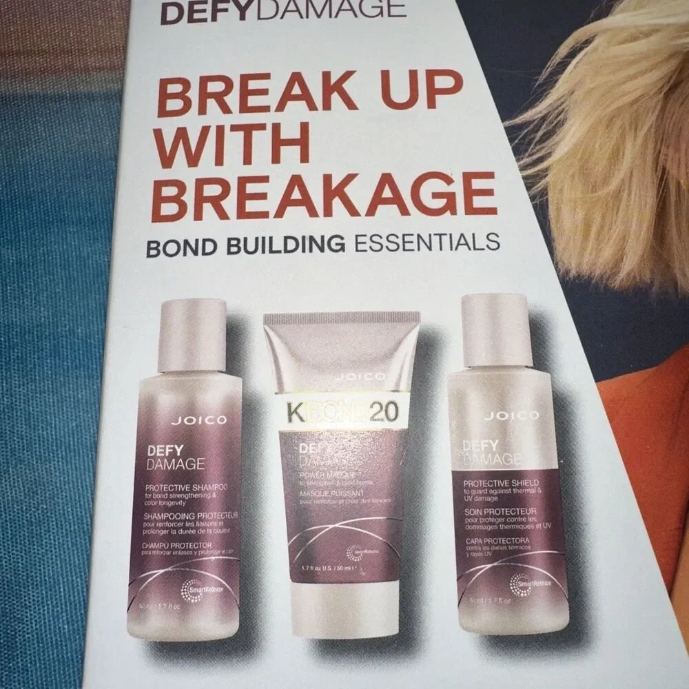 Joico Defy Damage Bond-Building Hair 3 pc Essentials Kit